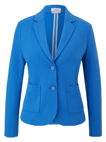 γυναικείο σακάκι μπλε s.oliver 2140914-5531