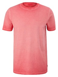 ανδρικό t-shirt κοραλί s.oliver 2141047-2053