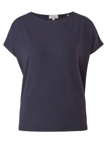 γυναικείο t-shirt navy μπλε s.oliver 2112030-5959