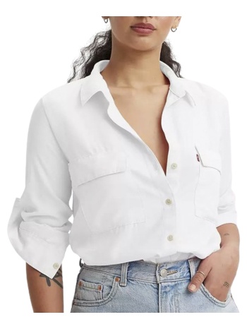 γυναικείο doreen utility πουκάμισο λευκό levi`s a7467-0006