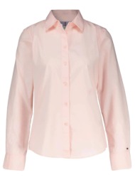 γυναικείο πουκάμισο ροζ tommy hilfiger ww0ww43344-tjq