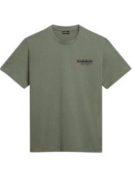 ανδρικό s-kasba t-shirt πράσινο napapijri np0a4hqq-gae1