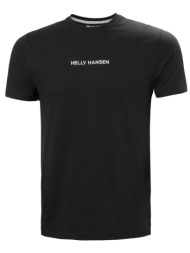 ανδρικό heh core t-shirt μαύρο helly hansen 53532-990