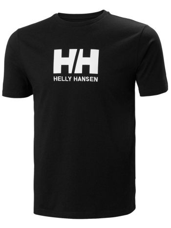 ανδρικό heh logo t-shirt μαύρο helly hansen 33979-990