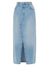 γυναικεία τζιν φούστα γαλάζια s.oliver 2141244-54y3