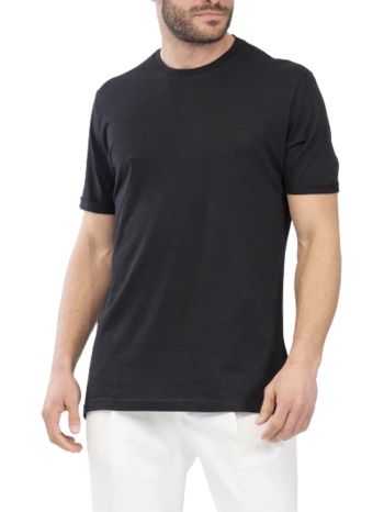 ανδρικό t-shirt μαύρο vittorio 24103-black