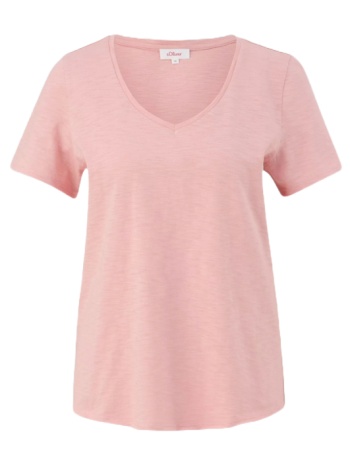 γυναικείο t-shirt ροζ s.oliver 2144477-4258