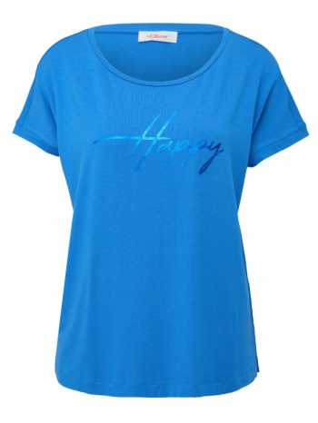 γυναικείο t-shirt μπλε s.oliver 2144442-55d1