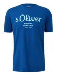 ανδρικό t-shirt μπλε s.oliver 2139909-56d1