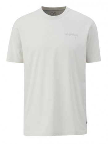 ανδρικό t-shirt λευκό s.oliver 2140263-90d0