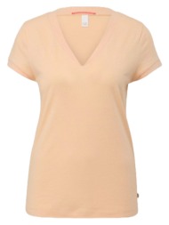 γυναικείο t-shirt πορτοκαλί s.oliver 2144034-2101