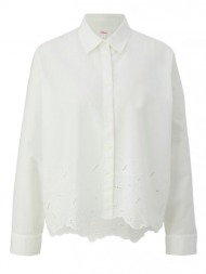 γυναικείο πουκάμισο λευκό s.oliver 2144556-0210