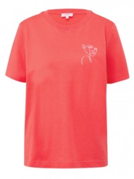 γυναικείο t-shirt κοραλί s.oliver 2147851-25d2