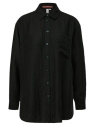 γυναικείο πουκάμισο μαύρο s.oliver 2139378-9999