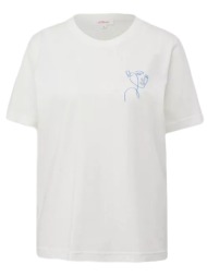 γυναικείο t-shirt λευκό s.oliver 2147851-02d2