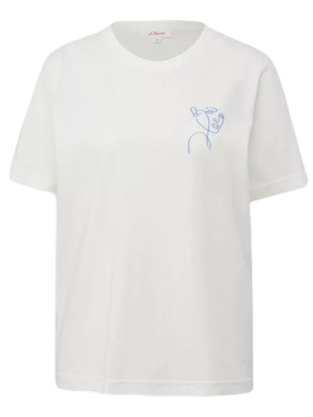 γυναικείο t-shirt λευκό s.oliver 2147851-02d2