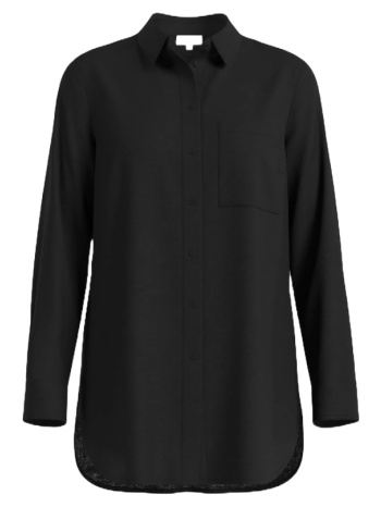 γυναικείο λινό πουκάμισο μαύρο s.oliver 2144573-9999