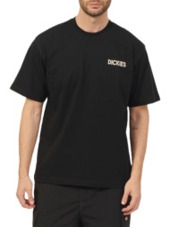 ανδρικό beach t-shirt μαύρο dickies dk0a4yrd-blk1