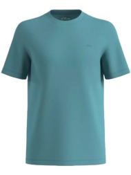ανδρικό t-shirt πετρόλ s.oliver 2143953-6565