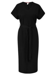 γυναικείο φόρεμα μαύρο s.oliver 2143619-9999