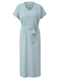 γυναικείο φόρεμα γαλάζιο s.oliver 2143619-6103