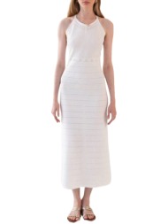 γυναικείο liliana φόρεμα λευκό mind matter l240109021-ecru