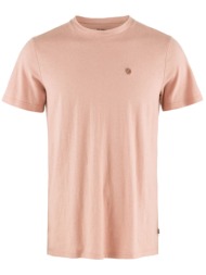 ανδρικό hemp blend t-shirt ροζ fjallraven 12600215-302 chalk rose
