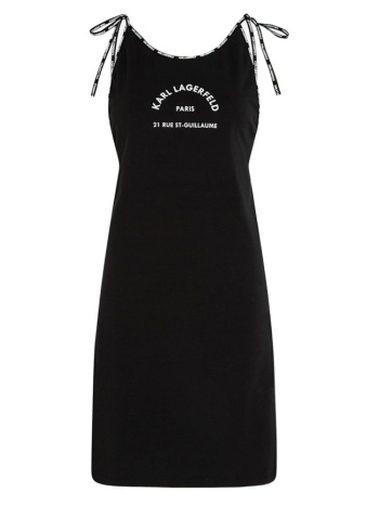 γυναικείο rue st-guillaume beach αμάνικο φόρεμα μαύρο karl σε προσφορά