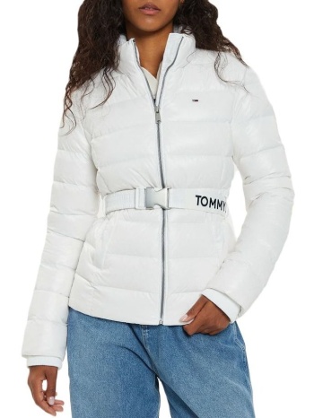 γυναικείο μπουφάν λευκό tommy jeans dw0dw18826-ybr σε προσφορά
