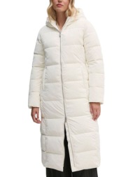 γυναικείο puffer μπουφάν εκρού calvin klein j20j224106-ybi