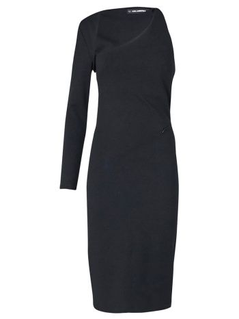 γυναικείο party φόρεμα μαύρο karl lagerfeld 246w1315-999 σε προσφορά