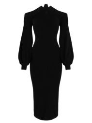 γυναικείο φόρεμα μαύρο karl lagerfeld 246w1317-999 black