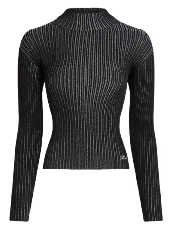 γυναικείο τοπ μαύρο karl lagerfeld 246w2007-989 black σε προσφορά