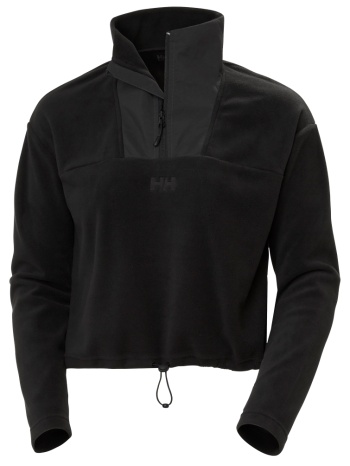 γυναικείο daybreaker cropped fleece μαύρο helly hansen σε προσφορά
