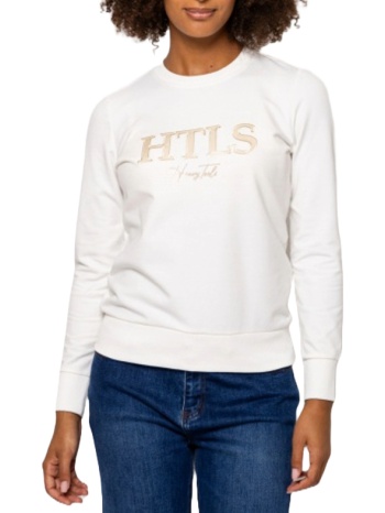 γυναικείο dame24 φούτερ εκρού heavy tools t02009-ecru σε προσφορά