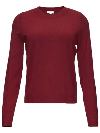 γυναικείο πουλόβερ μπορντό s.oliver 2160441-3874 σε προσφορά