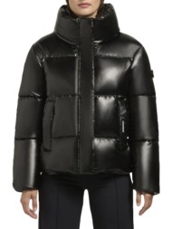 γυναικείο rinja shiny μπουφάν μαύρο khujo kj1079jk243-200