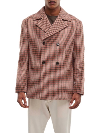 ανδρικό καρό παλτό royal denim alborg-5096 σε προσφορά