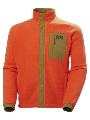 ανδρική panorama pile snap ζακέτα πορτοκαλί helly hansen σε προσφορά