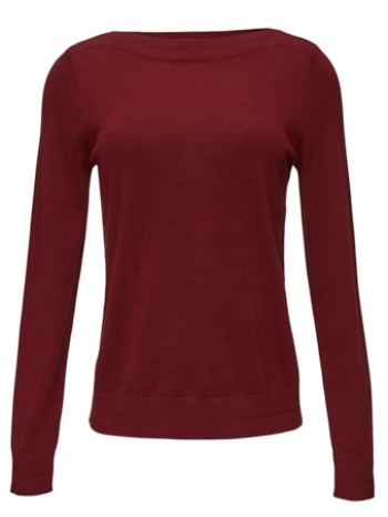 γυναικείο πουλόβερ μπορντό s.oliver 2153898-3874 σε προσφορά