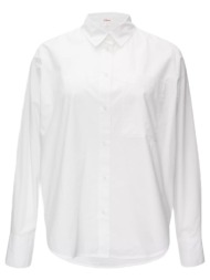 γυναικείο πουκάμισο λευκό s.oliver 2154555-0100