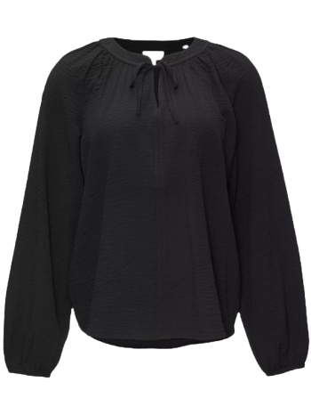 γυναικεία πουκαμίσα μαύρη s.oliver 2154683-9999 σε προσφορά