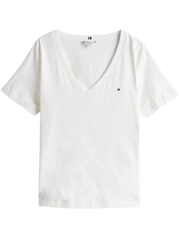 γυναικείο t-shirt λευκό tommy hilfiger ww0ww44177-ycf