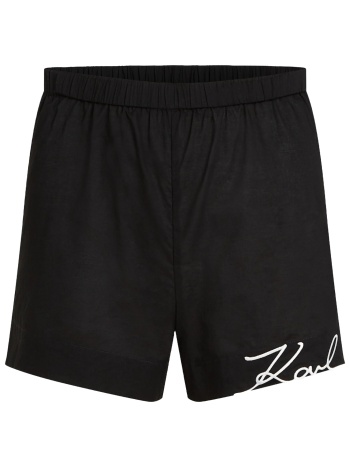 γυναικείο signature σορτς μαύρο karl lagerfeld a1w46038-999 σε προσφορά