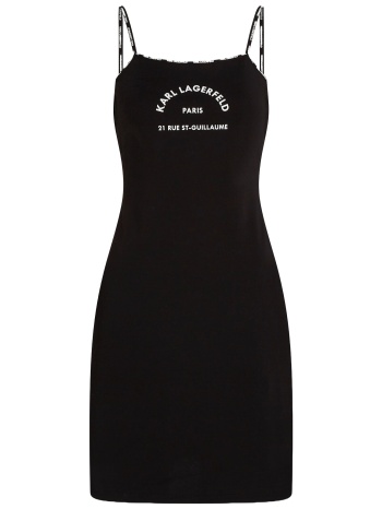 γυναικείο φόρεμα μαύρο karl lagerfeld a1w46081-999 black σε προσφορά