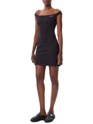 γυναικείο φόρεμα μαύρο calvin klein j20j225541-beh