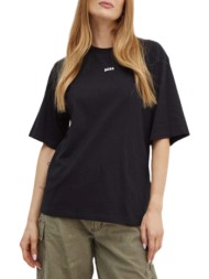 γυναικείο c_enis small logo t-shirt μαύρο boss 50523256-001
