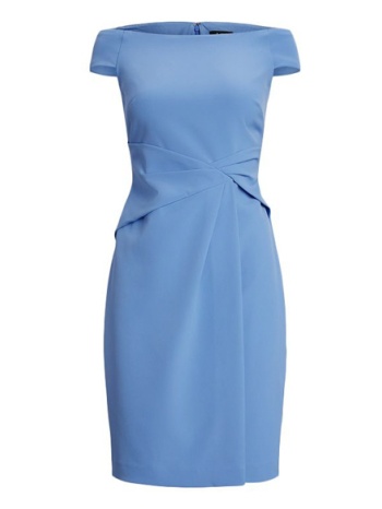 γυναικείο saran φόρεμα γαλάζιο ralph lauren 253936389008-420 σε προσφορά