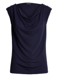 γυναικείο priyanne τοπ navy μπλε ralph lauren 200889317001-410