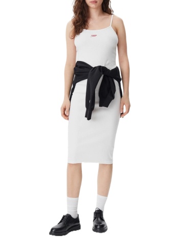 γυναικείο αμάνικο φόρεμα λευκό tommy jeans dw0dw20330-ybh σε προσφορά